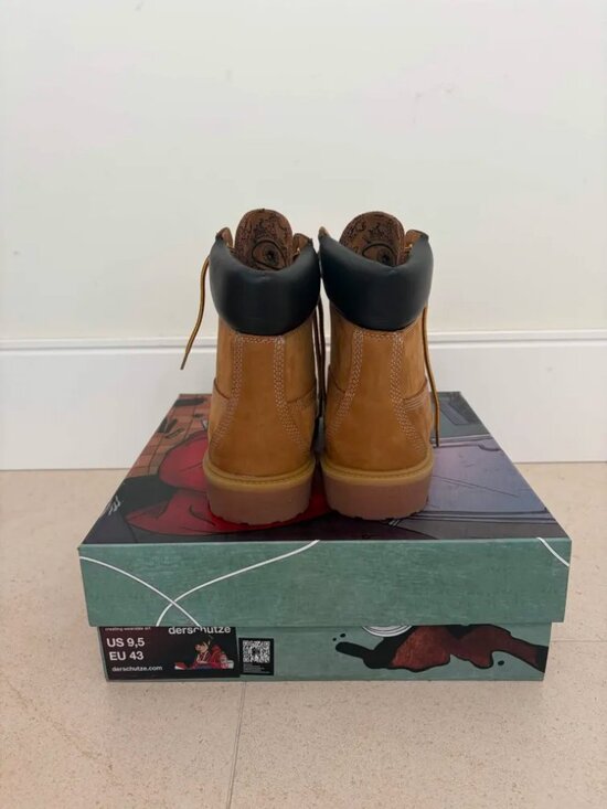 Derschutze Thangka Boots Wheat US 9.5 EU 43 New in Box Wearable Art main image 4